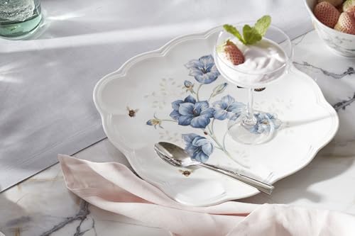 894309 Butterfly Meadow Square 4 (Butterfly Meadow Square 4-Piece Dinner Plates)