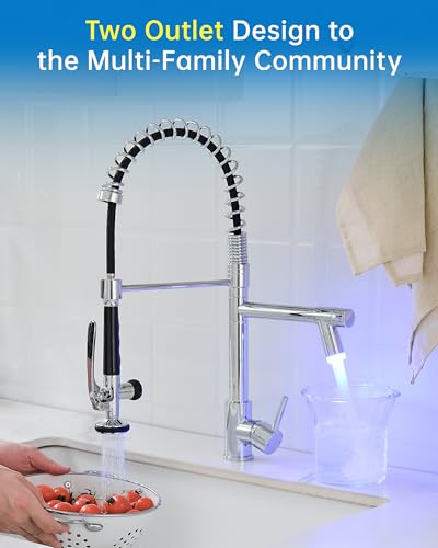Chrome Kitchen Sink Faucet (Chrome)