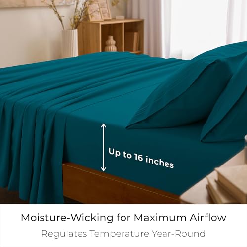 Iconic 4 Piece Double (1455 Teal / Queen)