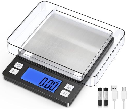 0.01g Small Digital Gram Scale (0.01g/1kg Black)