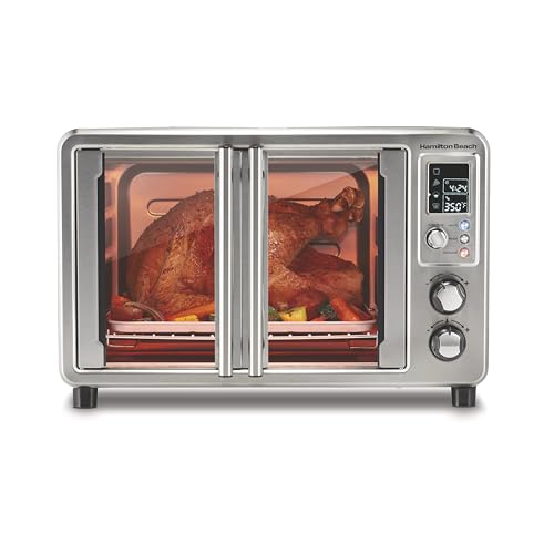 6-in-1 XL Digital Air Fryer Toaster Oven Combo