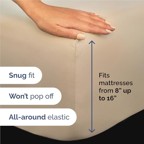 Full Size 4 Piece Sheet Set (12 - Cream / Full)