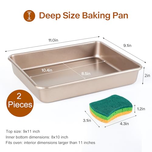 Rectangle Cake Pan (2 Count)