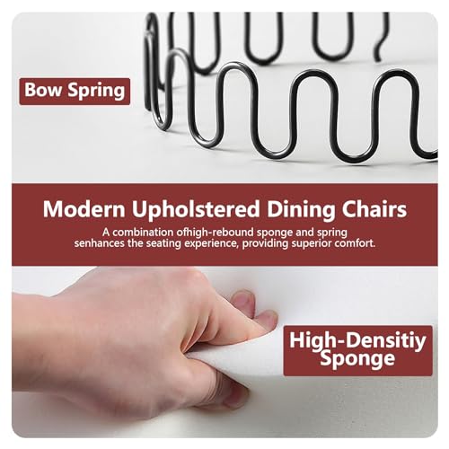 Wine Red Velvet Dining Chairs Set of 4 (Burgundy Red)