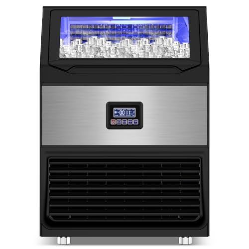 Commercial Ice Maker Machine 300LBS (Stainless Steel)