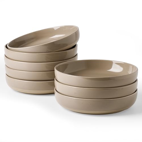 Milkyway 33 oz Pasta Bowls Set of 8 (Cinnamon Brown / Set of 8)