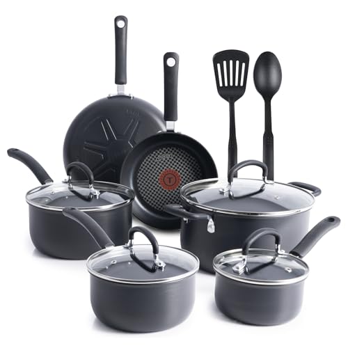 Ultimate Hard Anodized Nonstick Cookware Set 12 Piece (12 Piece)