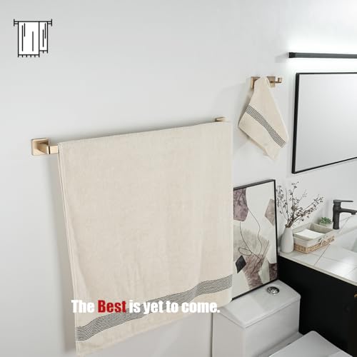Champagne Bronze Bath Towel Bar (32.36 Inch / Champagne Bronze)