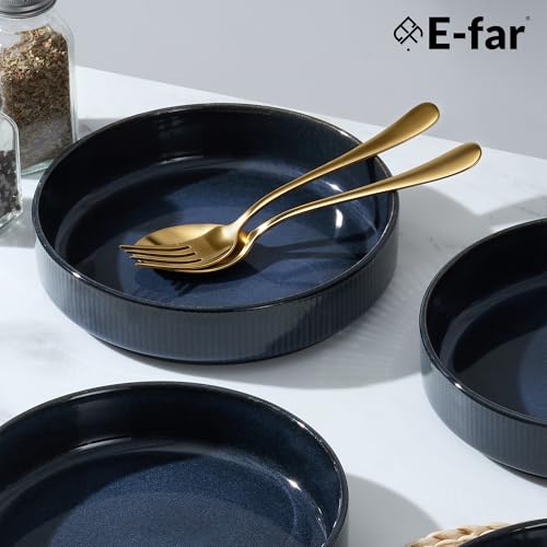 Pasta Bowls Set of 4 (Starry Blue)