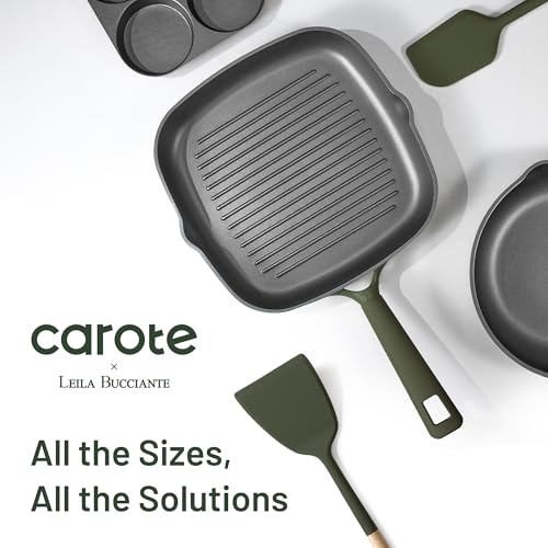 31pcs Pots and Pans Set (Green / 31 Piece)