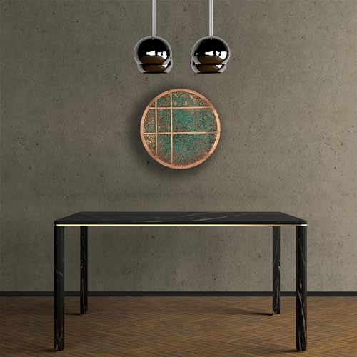 Handmade Copper Wall Art for Home (Modern Copper / 11 inch)