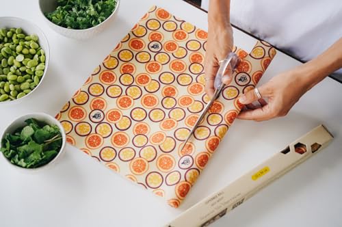 SuperBee Beeswax Wrap Roll XL Reusable Food Wrap Bees Paper