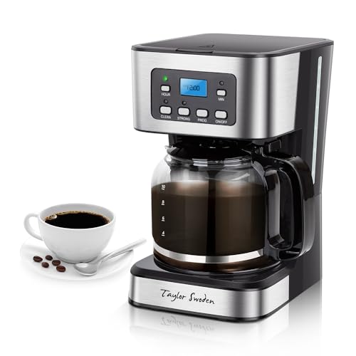 12 Cup Programmable Coffee Maker (Black)