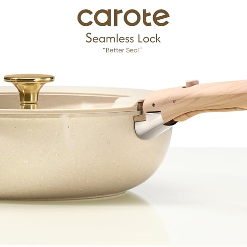 25pcs Ceramic Cookware Set (25pcs / Oatmeal)