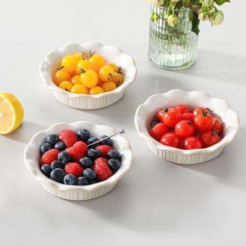Mini Pie Pans Set of 6 (White)