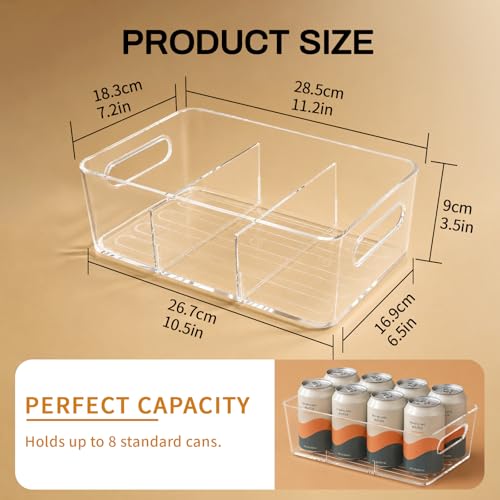 8 Pack Pantry Organizers and Storage (8 Count)