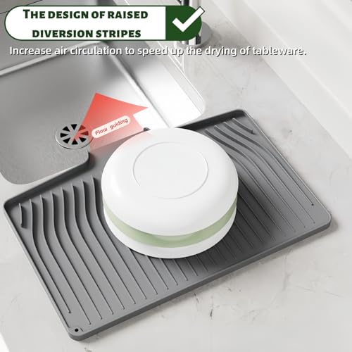 Silicone Dish Drying Mat for Kitchen Counter