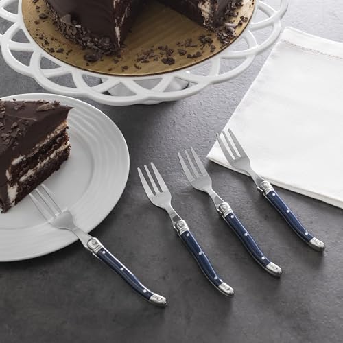 Laguiole Cake Forks (Navy)