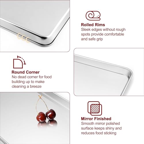 Baking Sheet with Rack (17.6" & 16" & 12.5")