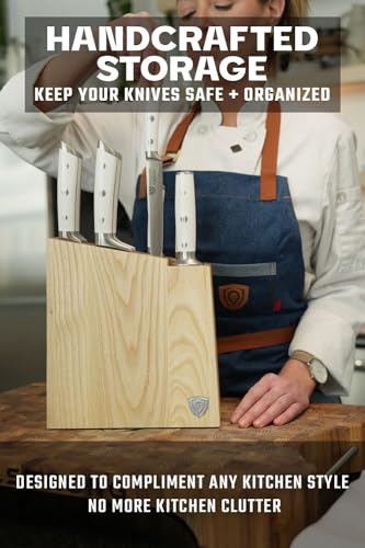 8 Pc Knife Block Set (8-Pc / White)