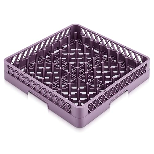 1 Pack Commercial Dishwasher Tray Rack (Brown / Peg Dish)