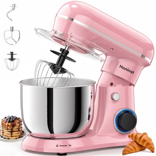 4QT Electric Stand Mixer (Pink)