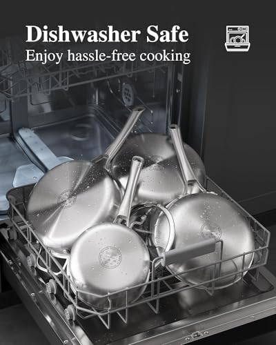 Stainless Steel Cookware Set (Stainless Steel)