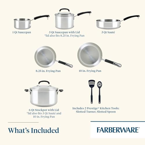 Brilliance Stainless Steel Cookware Set