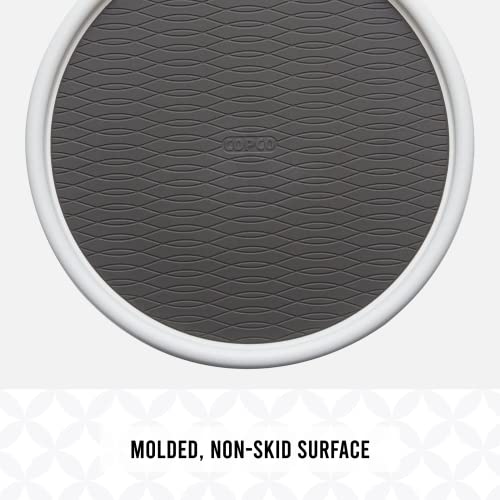 Basics Non Skid Pantry Cabinet Lazy Susan Turntable