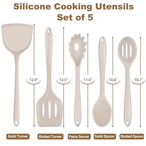 Silicone Cooking Utensils Set (5 Count)