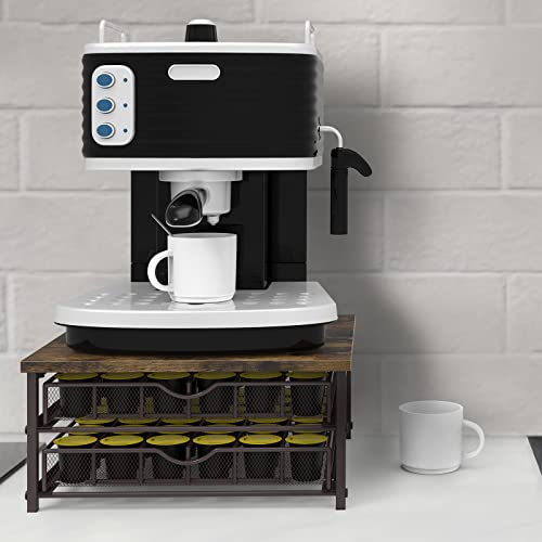 Coffee Pod Holder for Counter (Brown)