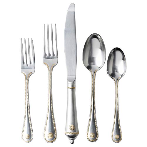 Berry & Thread 5pc Place Setting (5pc / Gold)