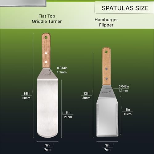 Metal Spatula Set (WH 2pcs Long)