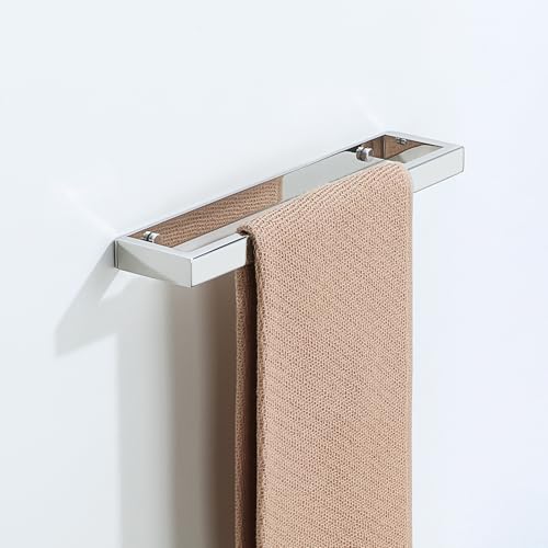 12 Inch Hand Towel Holder Towel Bar for Bathroom Wall Mounted (Polished Chrome / 12-Inch)