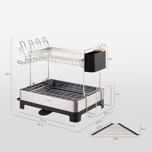 2 Tier Dish Drying Rack