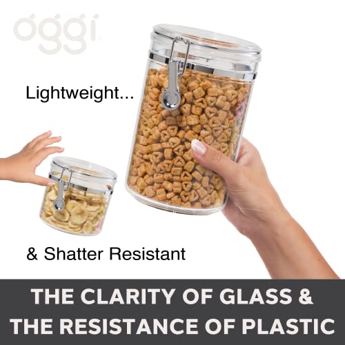 Clear Canister with Clamp Lid (28-Fluid Ounce / Canister)