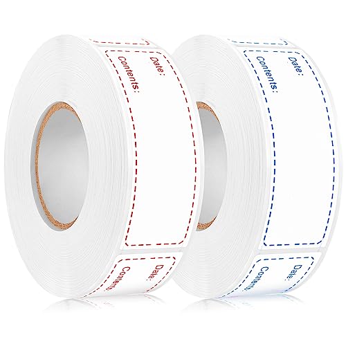 1000 Freezer Labels