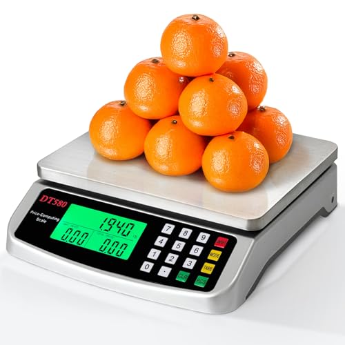 110lb Food Scale (Silver 50kg (Hold Mode))