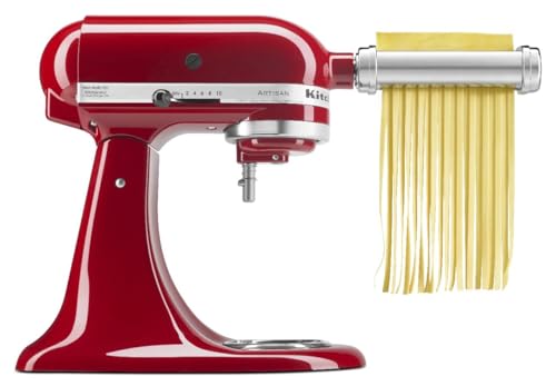 KSMPRA 3 pc Pasta Roller (3-Piece Set / Pasta Roller & Cutter)