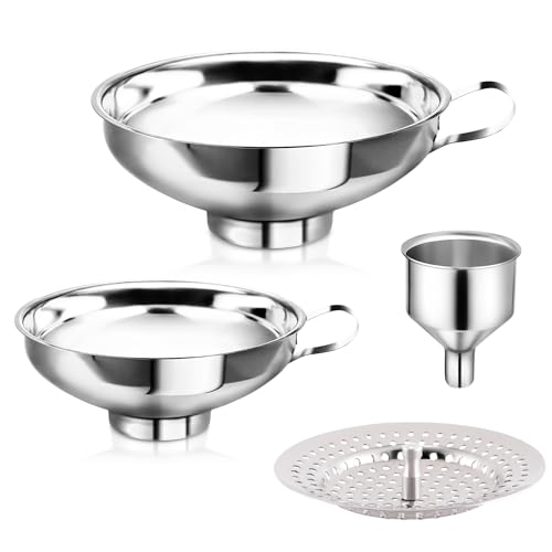 Canning Funnel with Strainer