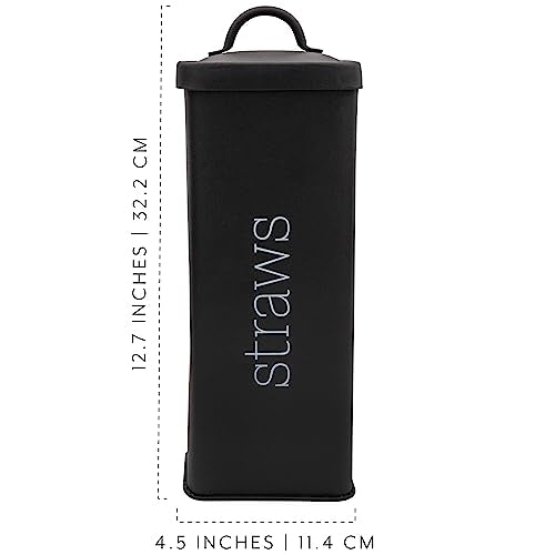 Farmhouse Enamelware Straw Holder