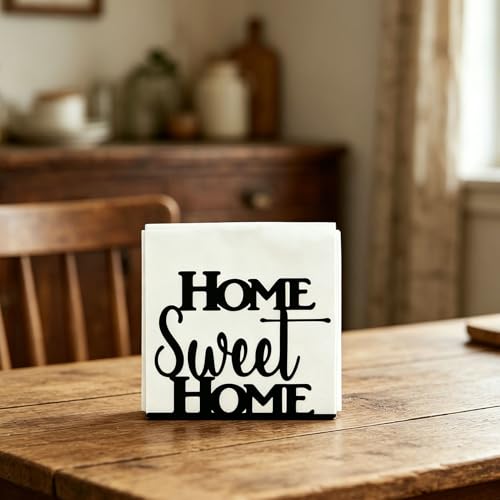 Metal Napkin Holder for Table (Sweet Home)