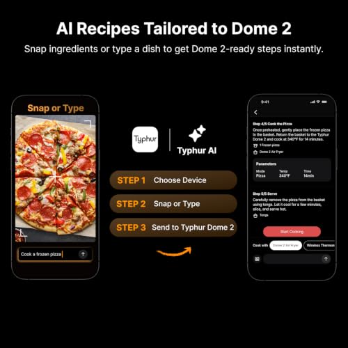 Dome 2 Large AI Smart Air Fryer (Pearl / Dome air fryer)
