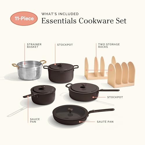 Essentials Cookware Set (Char / 11 piece)