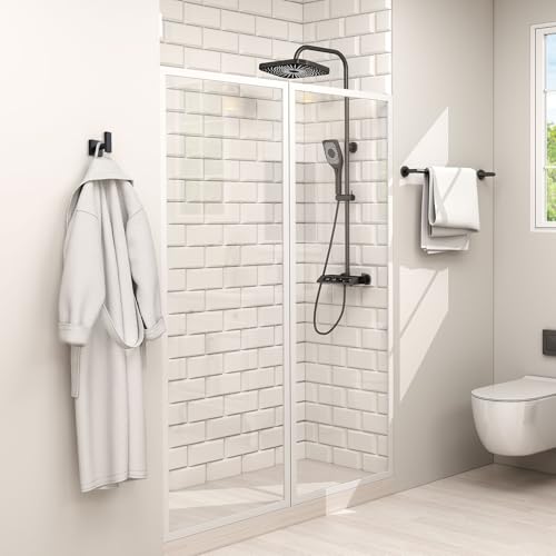Towel Hook for Bathroom (Matte Black)