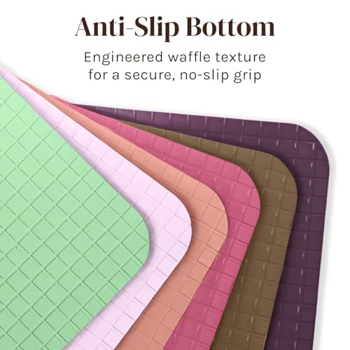 Flexible Plastic Cutting Board Mats for Kitchen (Pastel)