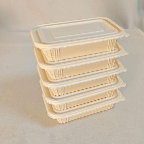 50 packs 30 oz Square Disposable Biodegradable containers (50 Pack 30 oz Containers)