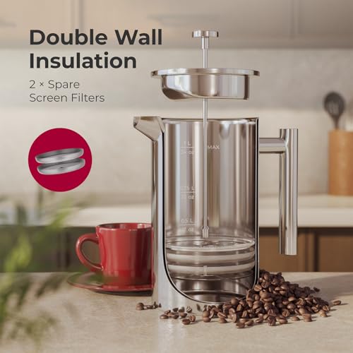 Living French Press Coffee Maker 34oz (34oz)