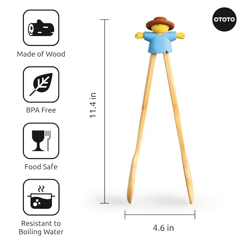 NEW OTOTO Sal Scarecrow Salad Tongs (Sal)