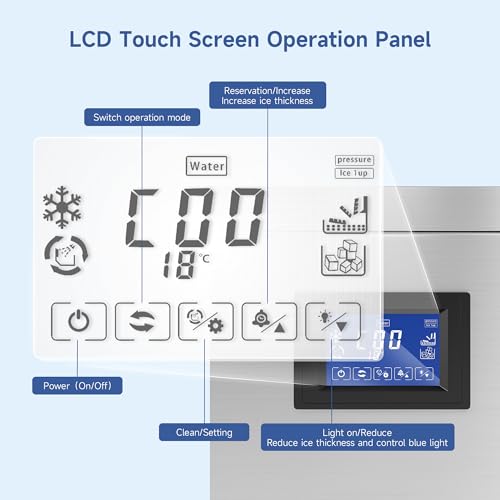 Commercial Ice Maker Machine (440 lbs/24H)
